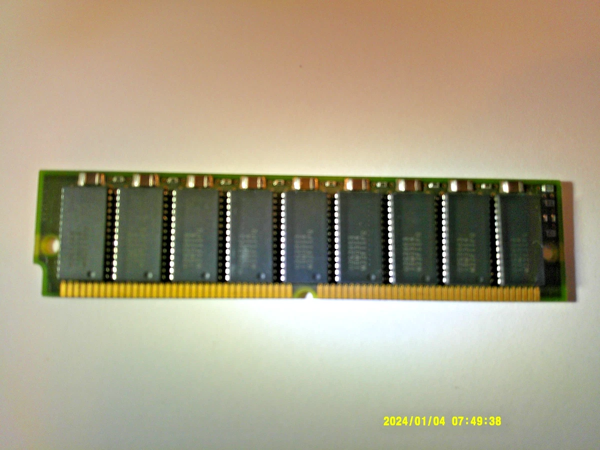 1 x or 4 Mo 1 Mx36 70ns 1x36 FPM mode page rapide SIMM mémoire RAM