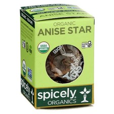 Gousses De Badiane Bio 0.1 Oz (Lot De 6) Par Spicely Organics