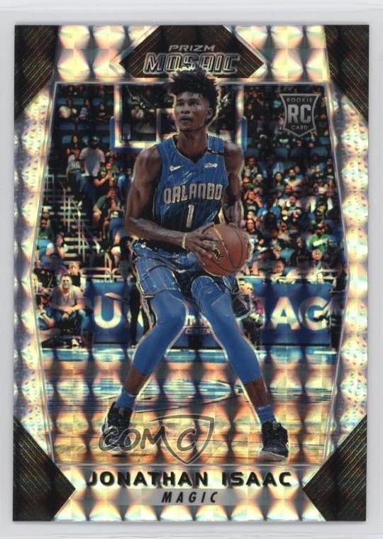 2017-18 Panini Prizm Mosaic Jonathan Isaac #59 4ac