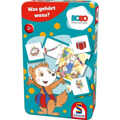 Schmidt Spiele 51442 Bring mich mit - Bobo Siebenschläfer, Was gehört wozu?