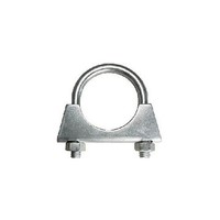 EuroFlo EMC060S Auspuff 60Mm Schelle Halteband Mildstahl Heck Unterteil