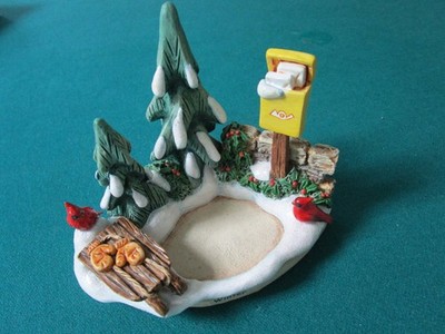 Goebel Scape ''Winter Magic'' To Compliment Figurines 4 X 5'' Nib Orig