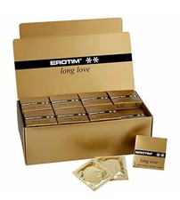 Erotim Long Love Condoms Box - 48Packs, 96 Pieces