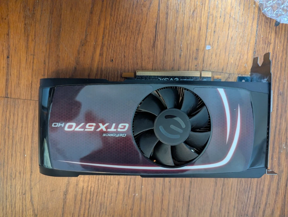 NVIDIA GeForce GTX 570 HD Video Card P1263NV-LF HDMI 1GB - EXCELLENT - TESTED - Image 3 of 4