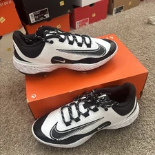 Nike Alpha Huarache Elite 4 Low FD2745-110 Baseball Cleats Men’s Size 10.5