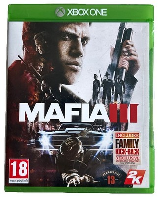 Mafia III Microsoft Xbox One Adventure Shooting Crime Spiel Brandneu Sealed