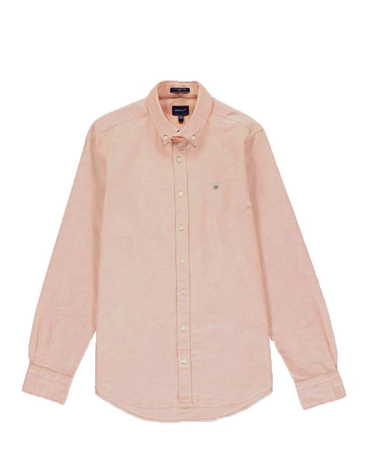 Camisa Oxford De Botón Naranja Papaya Para Hombre GANT 3046002 Talla Mediana - Imagen 1 de 1