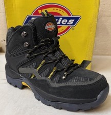 Dickies EPSOM Safety Work Boots Steel Toe Mid Sole Leather Breathable Shoes Sz