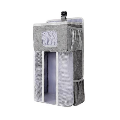 Hanging Diaper Caddy Organizer Baby Newborn Bed Storage Organizer Crib Hanging