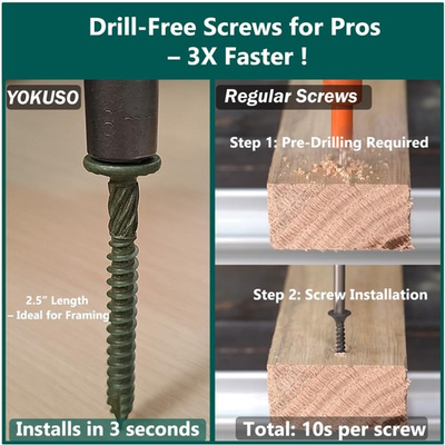 #ad ACQ Compliant Timber Screws for Pressure Treated Wood $45.89