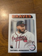 2024 Topps Heritage #250 Daysbel Hernandez White Border