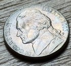 2003 P Nickel Rainbow Toning High Grade — photo 1