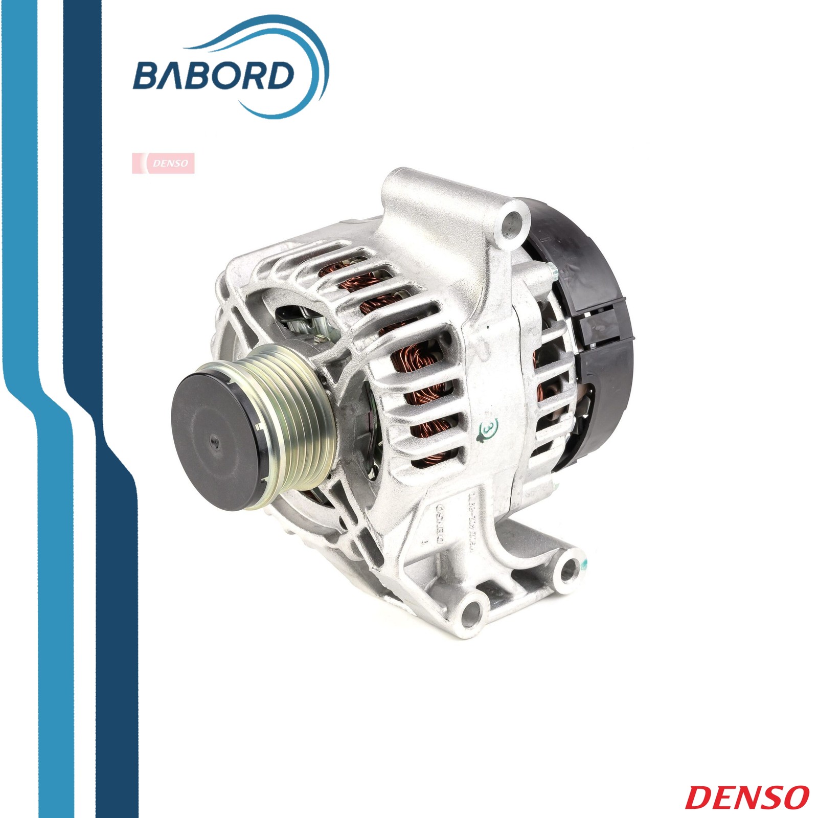 Alternatore con puleggia a ruota libera DAN997 DENSO per FIAT CITROËN PEUGEOT - Immagine 3