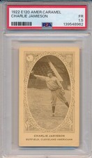 1922 E120 AMER CARAMEL - CHARLIE JAMIESON - PSA 1.5 FR (SVSC) FRESHLY GRADED!
