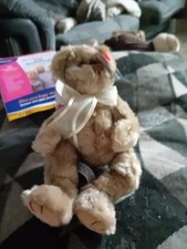 Ty Attic Treasures Beverly The Bear, Small Plush Soft Toy, With Tags