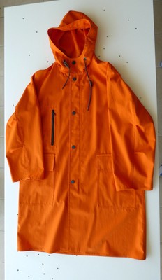 Sofie D'Hoore Chesil cotton hooded coat in brick color size 40 - large sized