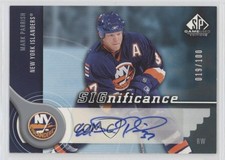 2005-06 SP Game Used Edition SIGnificance 19/100 Mark Parrish #S-MP Auto 1o3