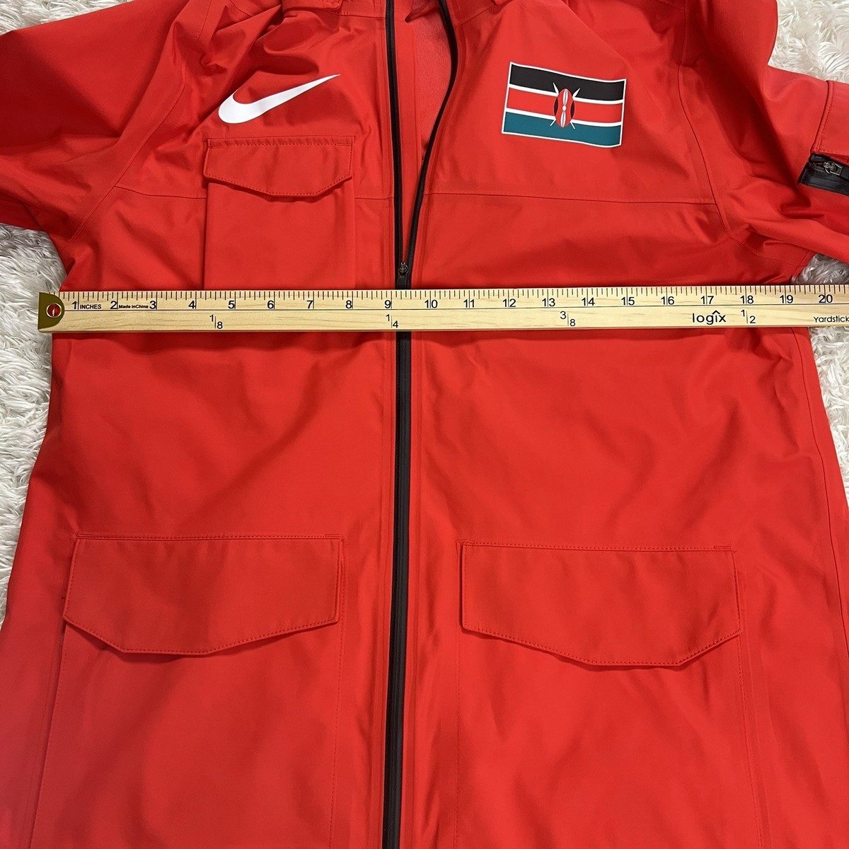 Nike Pro Elite Kenya Flag Storm-Fit ADV Track Running Jacket Men's