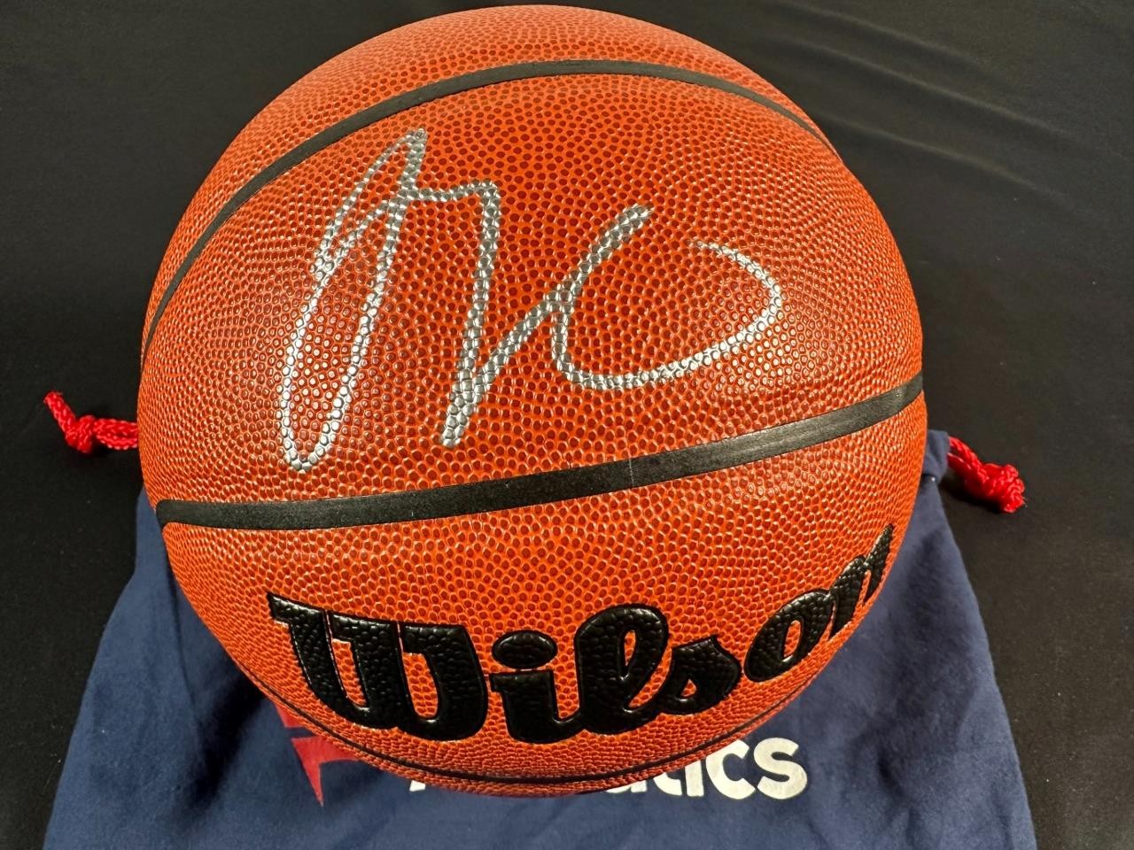 Jayson Tatum Autographed Signed Boston Celtics Celtics Wilson I/O Basketball Fanatics 