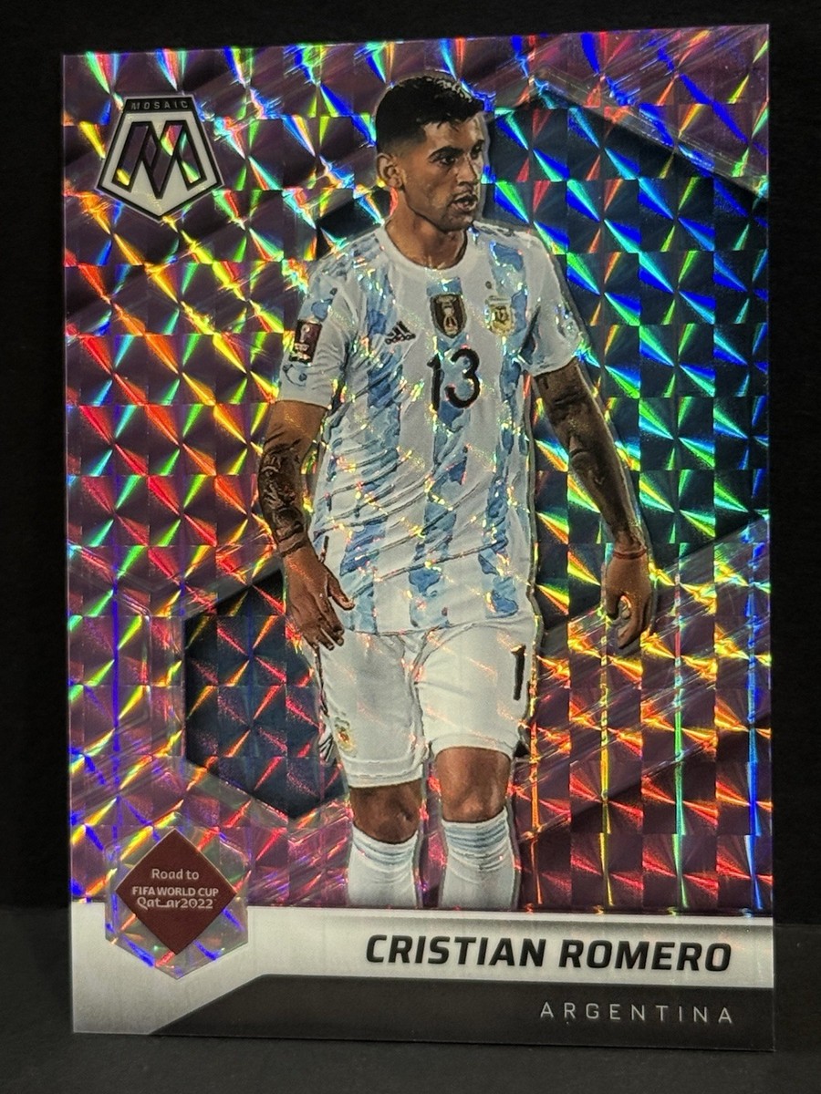 2021-22 Panini Mosaic Road to World Cup Argentina Cristian Romero
