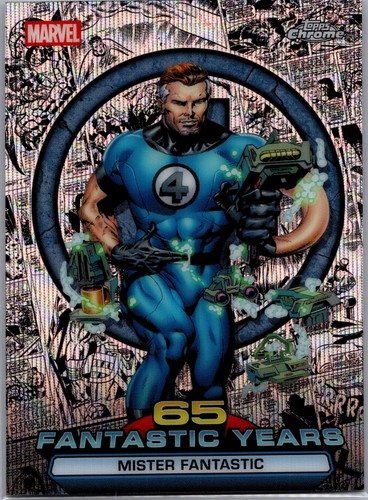 Mister Fantastic – 2026 Topps Chrome Marvel Comics · 65 Fantastic Years #FY-01 Mister Fantastic