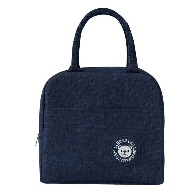 Insulated Lunch Box Bag with Ice Pack for Bento & Food Storage