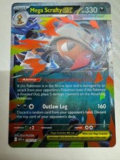 Mega Scrafty ex 135/217 Me: Ascended Heroes Holo