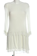 H&M Abito a maniche lunghe Donna Abito Taglia IT 42 bianco sporco stile casual