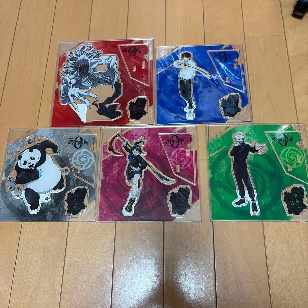 Juego de soportes acrílicos JJK0 - Itadori, Yuta Okkotsu, Rika Orimoto, Panda, Inumaki,