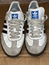 adidas Samba OG Athletic Shoe Cloud White Core Black Men's Skateboarding 7