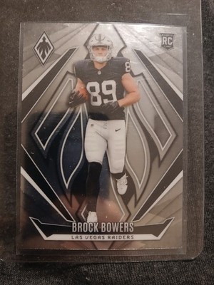 2024 Panini Phoenix - #165 Brock Bowers Las Vegas Raiders Rookie Card (RC, SP)