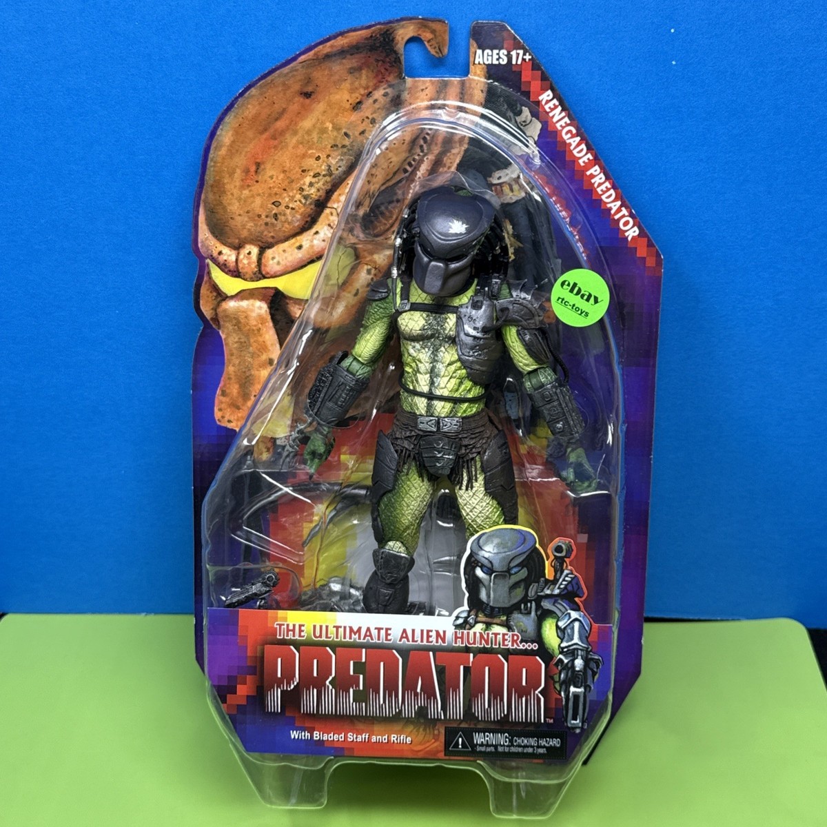 NECA Predator Series 13 Complete 3 Figure Set Cracked Tusk Scavage