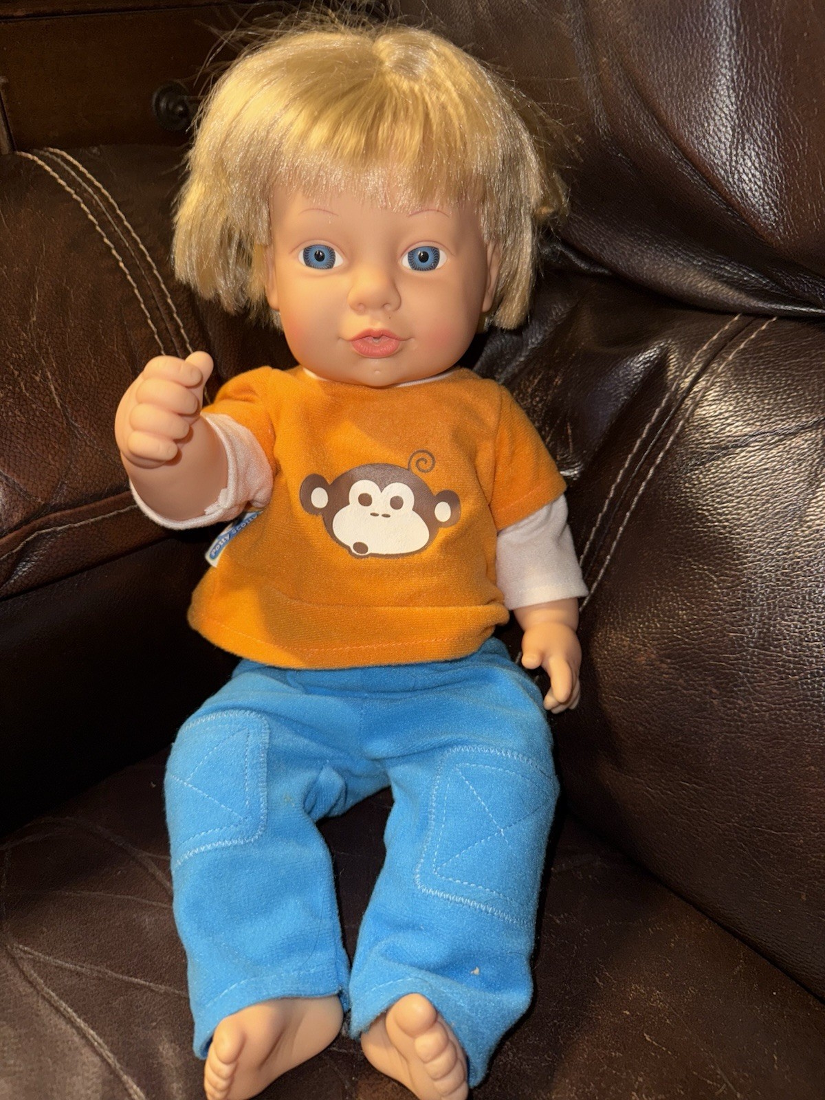 1998 Cititoy Anatomically Correct Boy Doll Potty Concepts Vinyl
