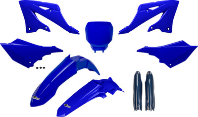 UFO Restyle Body Fender  Kit 24-25 Color Blue/Black -Yamaha 22-2026 YZ125 YZ250
