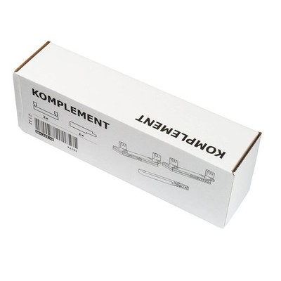 NEW Ikea KOMPLEMENT Soft Opening Closing Device 2 Pack in one box 504.437.74