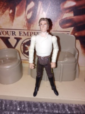 STAR WARS HASBRO Han Solo Sandstorm 2004 Loose 1:18 #B114
