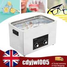 30L/6.6Gal Digital Ultrasonic Cleaning Machine Ultrasonic Cleaner w/Heater Timer