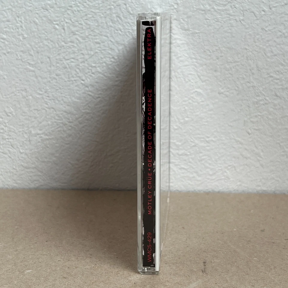 JAPAN 1st press - Mötley Crüe – Decade Of Decadence '81-'91  -Sticker _ WMC5-429 - Image 3 of 4