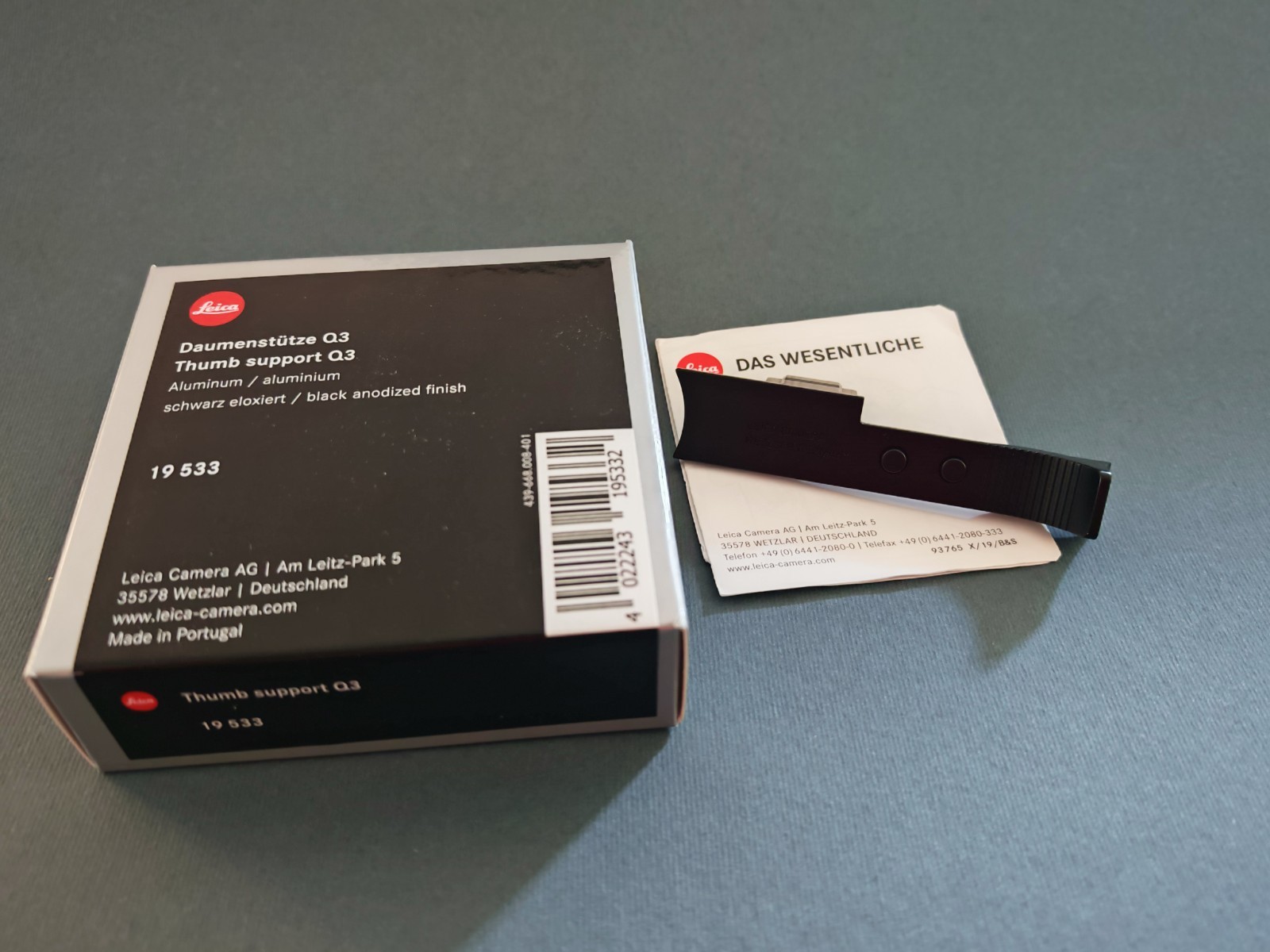Leica Q3 19533 Thumb Support