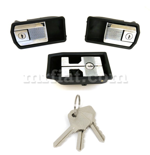 Lamborghini Urraco Side Chrome Door Handle 3 Pcs Set New