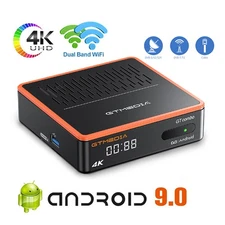 4K Digital Satellite ATSC-C Cable TV Box DVR Bluetooth Android Streaming Player