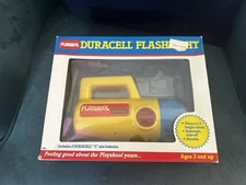 Vintage Playskool Duracell Flashlight Kids Toy 1986