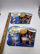 Mancave NBA McDonalds Looney Tunes Michael Jordan Ewing Miller Bird Display Rare