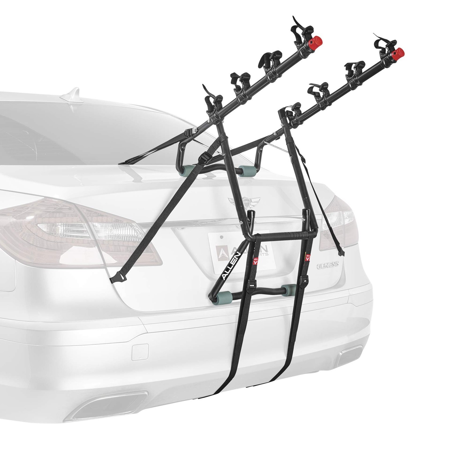 Allen Sports Deluxe 4-Bike Trunk Mount Rack, Model 104DB-R ,
