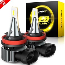 AUXITO H11/H8 LED Bulbs 6500K White Super Bright Fog Light DRL Light High Power
