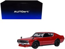 Nissan Skyline 2000GT-R KPGC110 Tuned RHD Red 1/18 Autoart