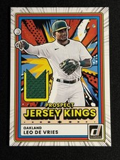 2026 Panini Donruss Baseball LEO DE VRIES Prospect Jersey Kings Relic PJK-LDV