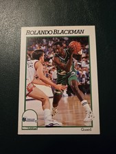 1991-1992 NBA Hoops - Dallas Mavericks - Rolando Blackman