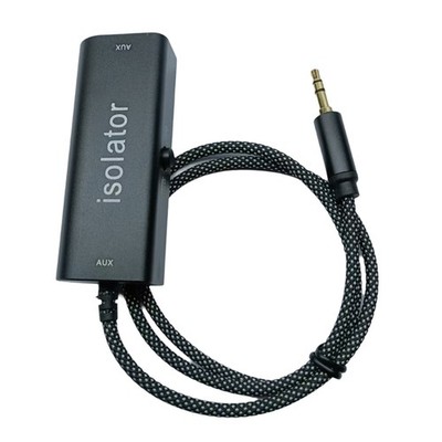 Anti Interferences Car 3.5mm Sound Cable Ground Looping Noise Isolator