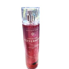 Bath  Body Works Twisted Peppermint Fine Fragrance Mist Spray Splash 8oz.